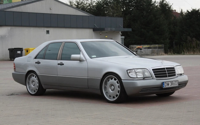 Mercedes-Benz Klasa S cena 39900 przebieg: 289000, rok produkcji 1991 z Wrocław małe 596